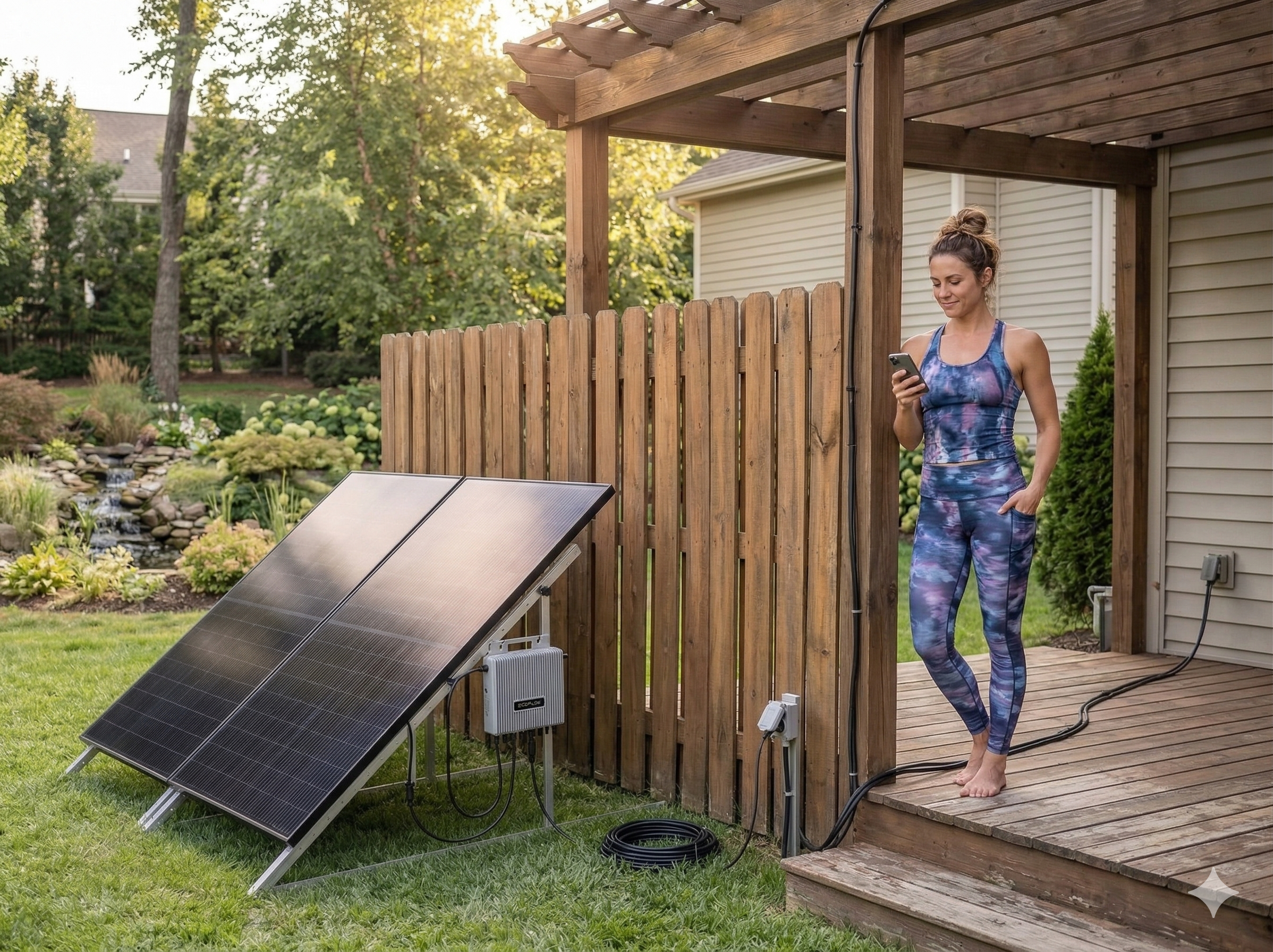 860W Plug-and-Play 2 Panel, Plug-in Solar Kit | No Permit Utah