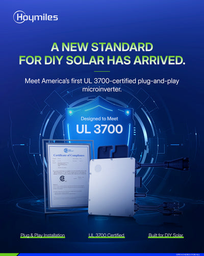 Balcony Solar Kit | 390W Plug-and-Play Solar Kit with Hoymiles 120V Microinverter