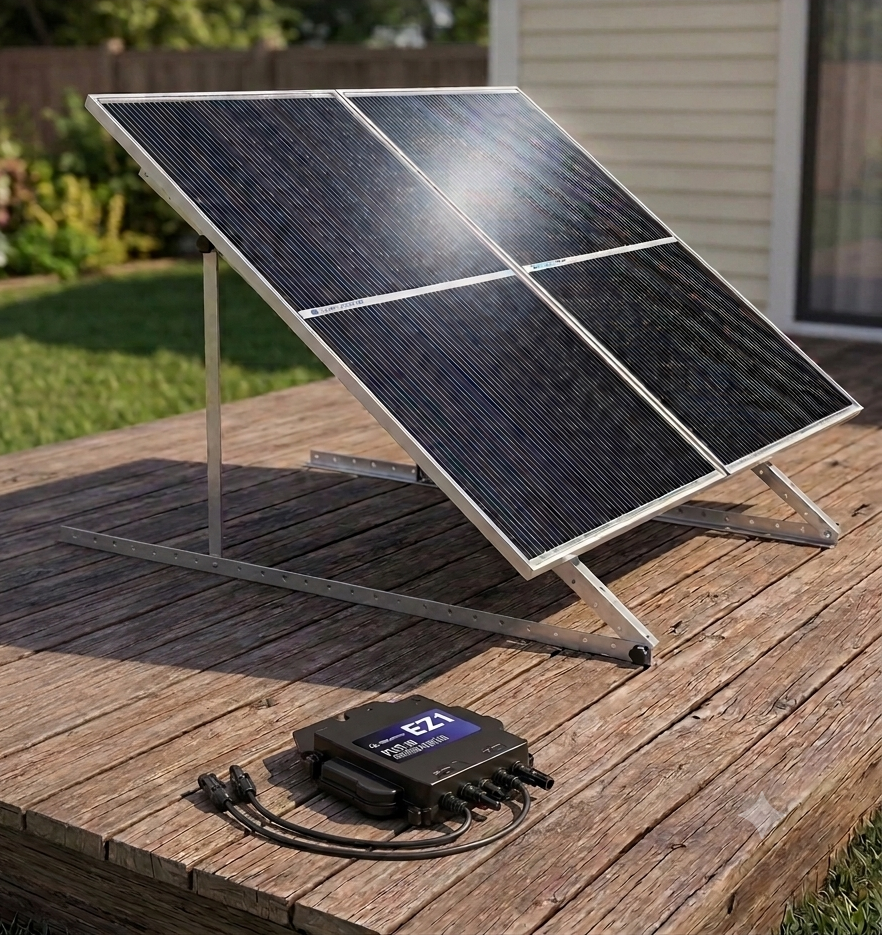 360 W Plug-in Balcony Plug and Play Solar Kit