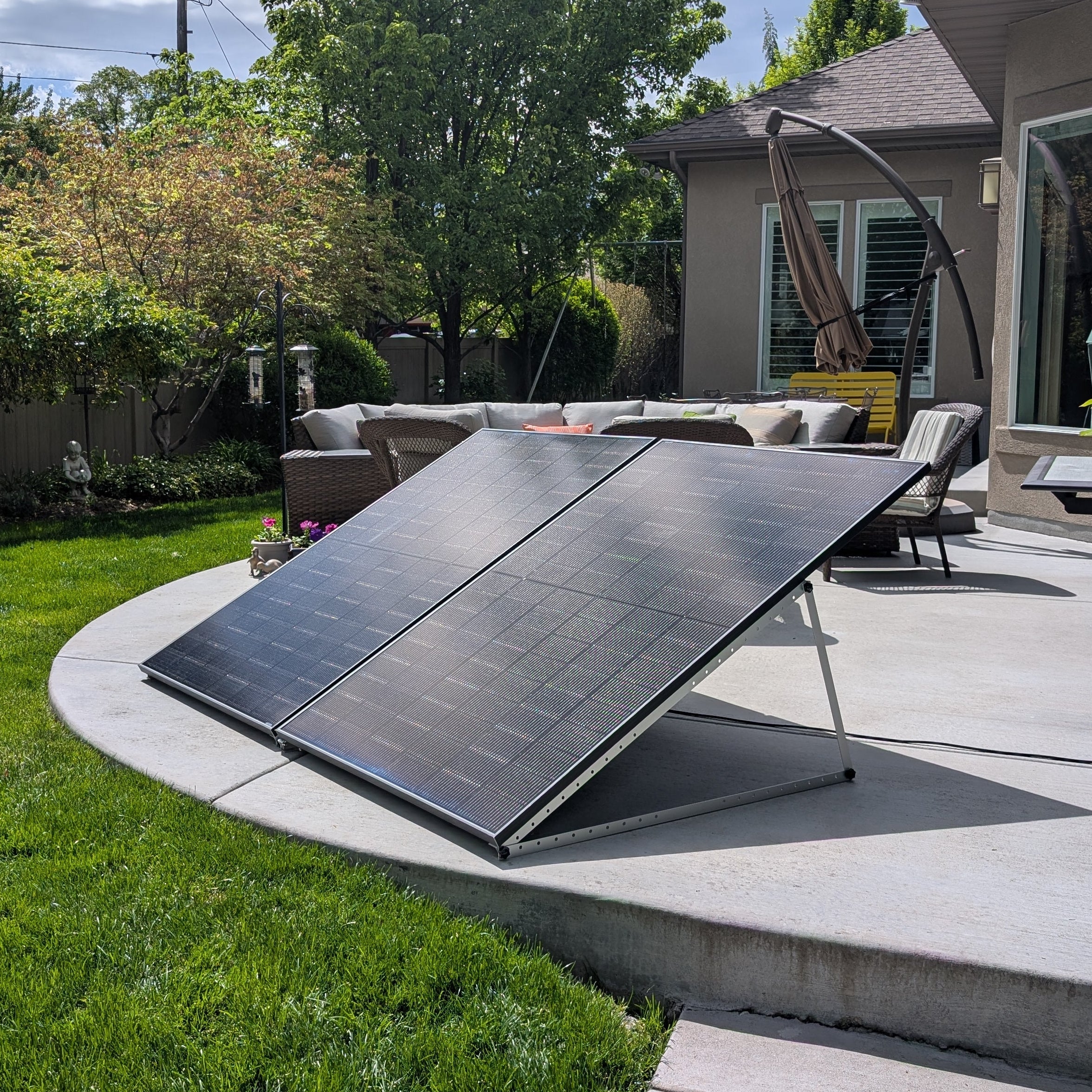 860W Plug-and-Play 2 Panel, Plug-in Solar Kit | No Permit Utah