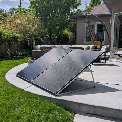 860W Plug-and-Play 2 Panel, Plug-in Solar Kit | No Permit Utah