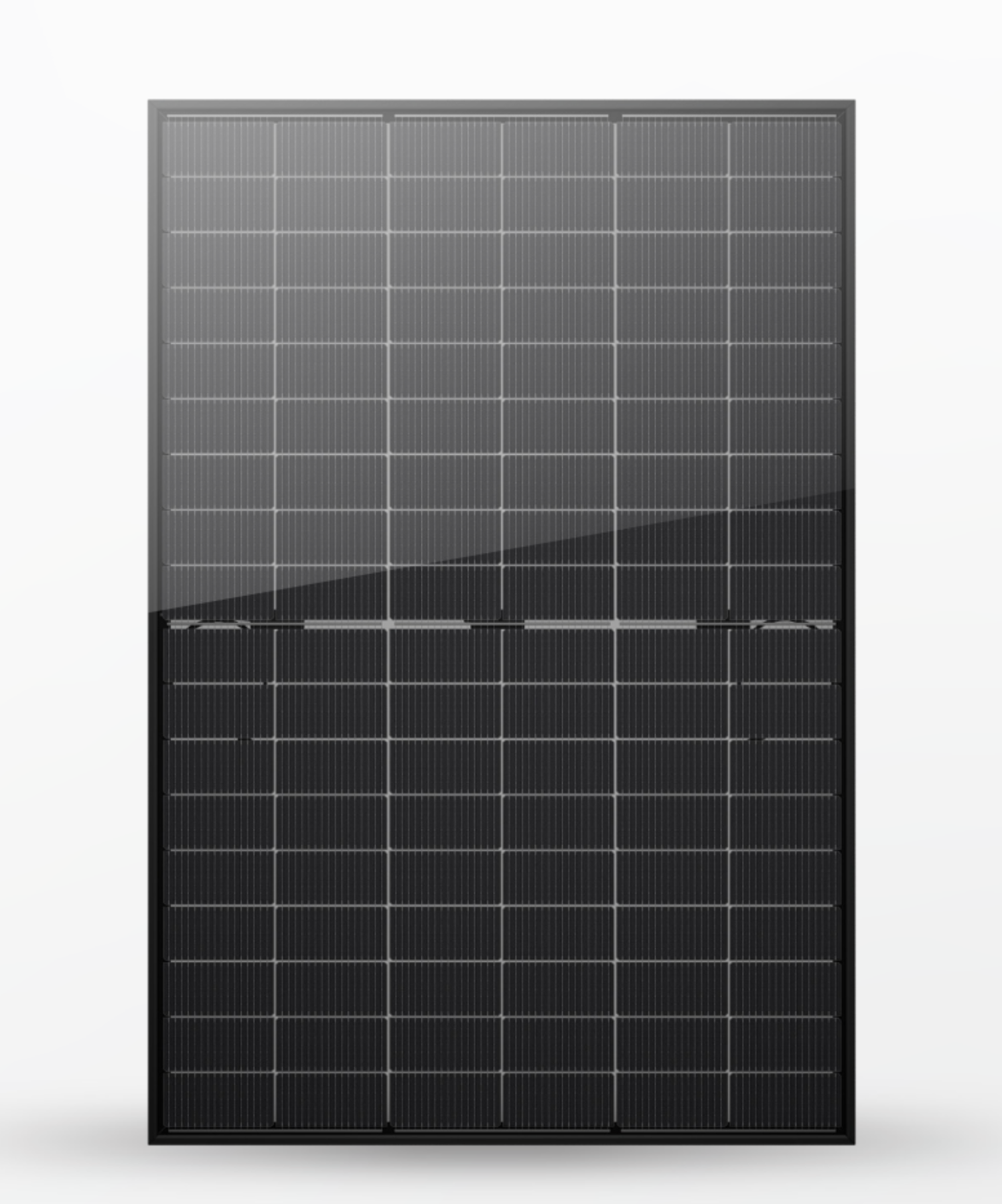 430 W Solar Panel N-type TOPCon Full Black Bifacial Dual Glass 1.6/1.6double glass black frame 30 mm Solar Module