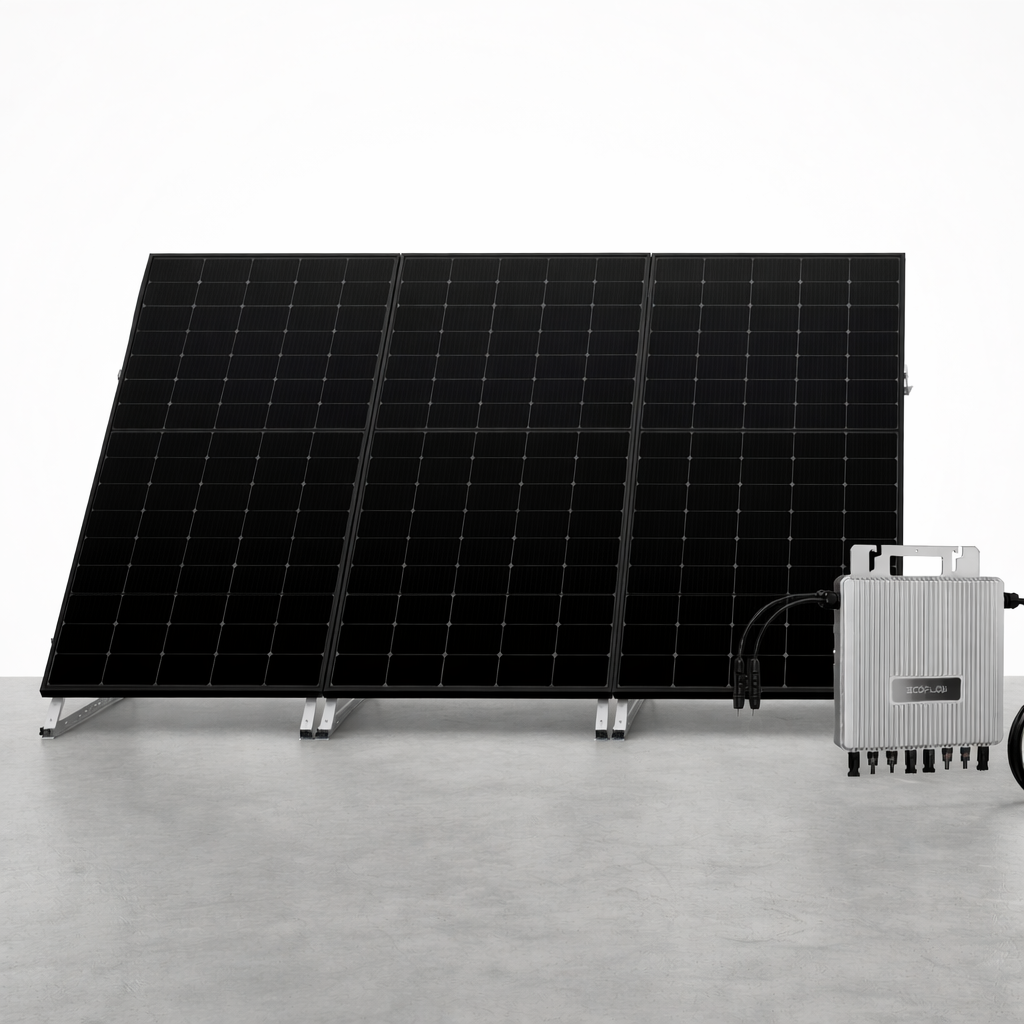 1,720W Plug-and-Play, 4-Panel, Plug-in Solar Kit | No Permit Utah | EcoFlow STREAM